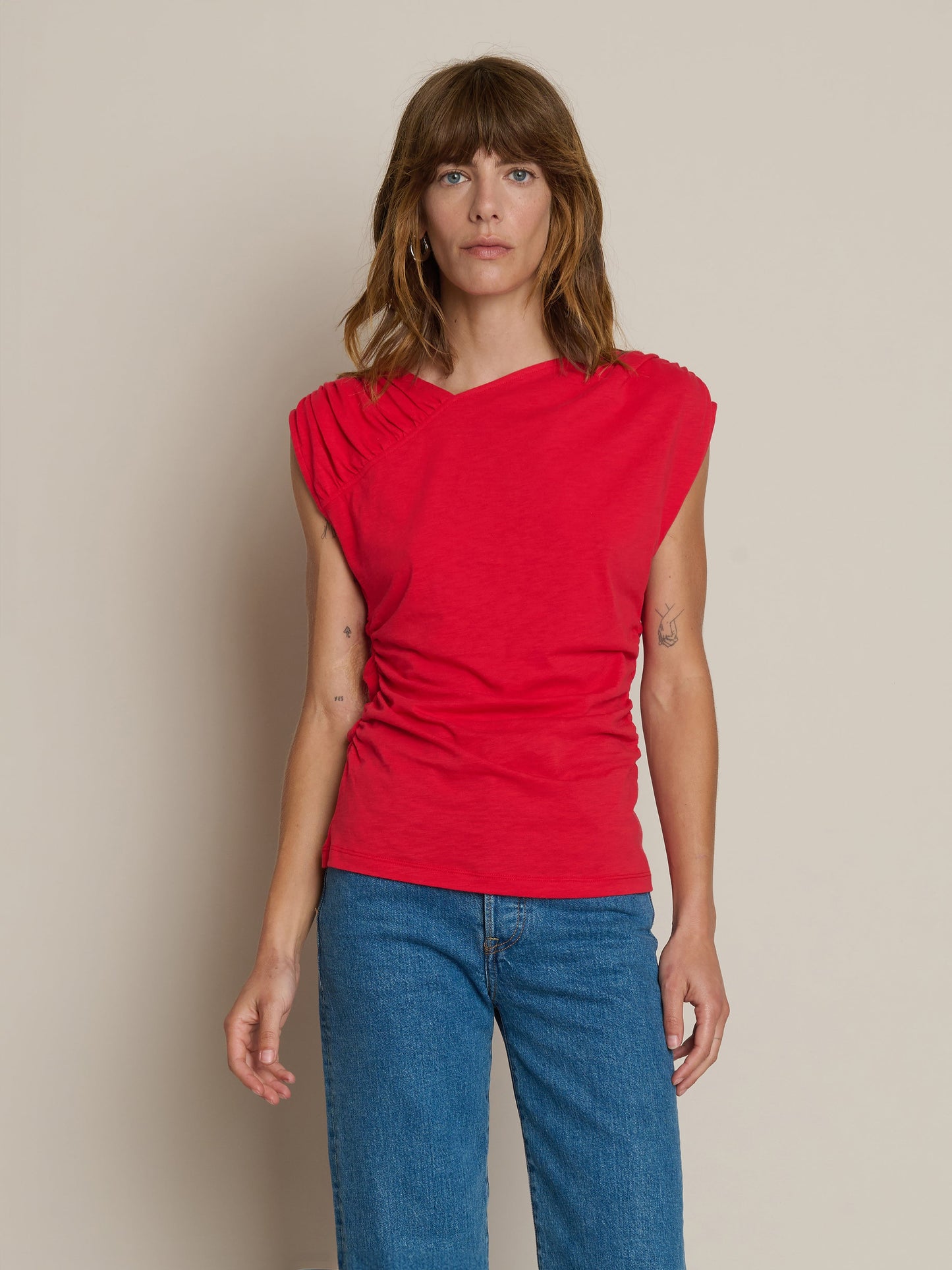 Aime Asymmetrical Tee